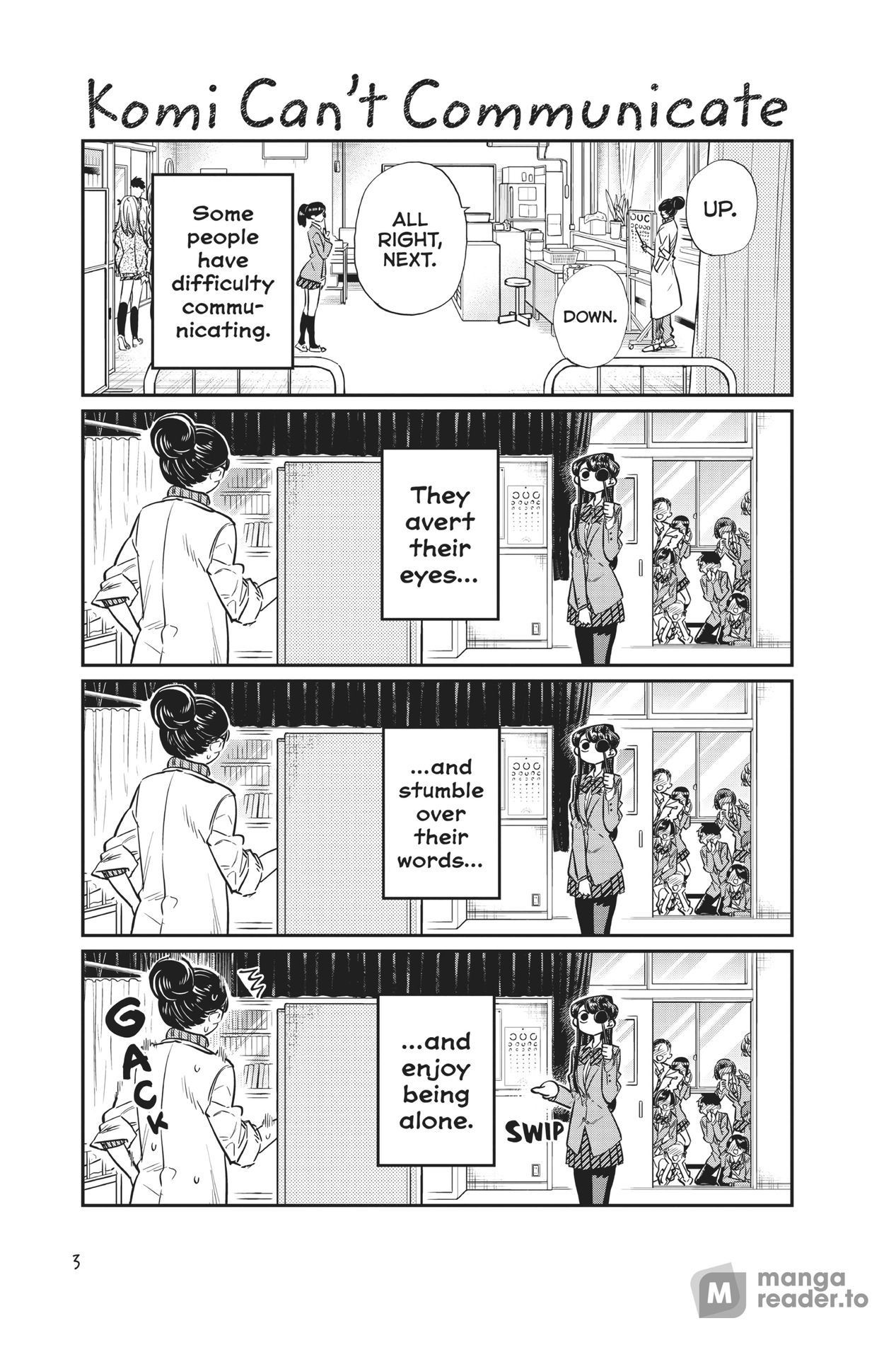 Komi Can’t Communicate, Chapter 20 image 1